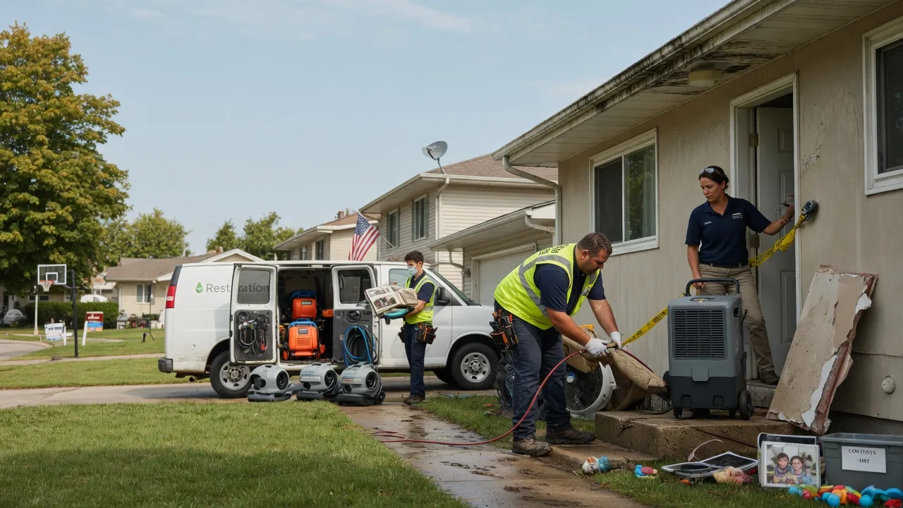 Water Damage Restoration in Oldhams, VA near me